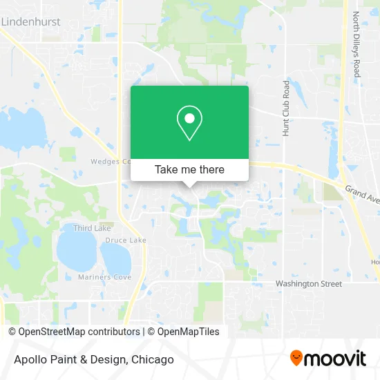 Apollo Paint & Design map