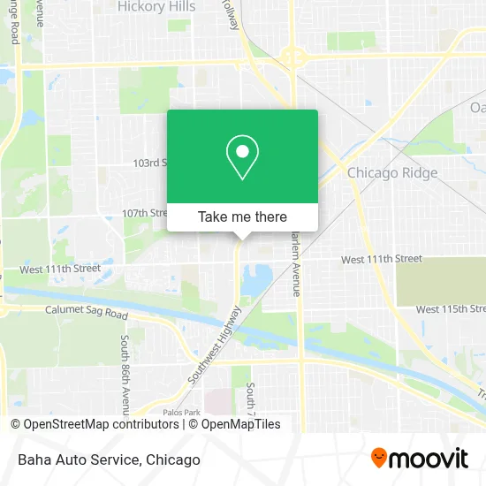 Baha Auto Service map