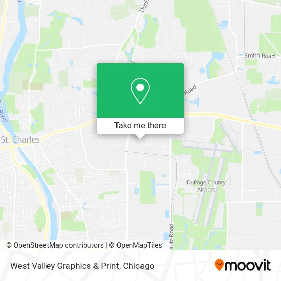 West Valley Graphics & Print map