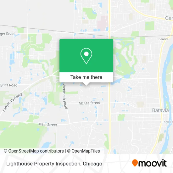 Lighthouse Property Inspection map