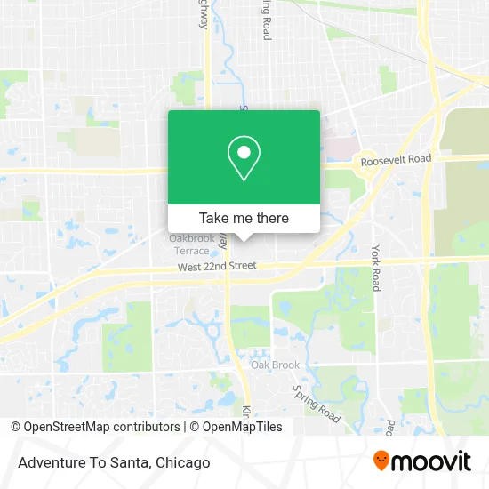 Adventure To Santa map