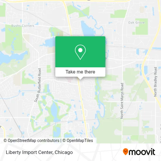 Liberty Import Center map