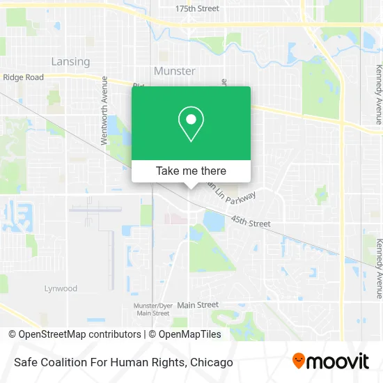 Safe Coalition For Human Rights map