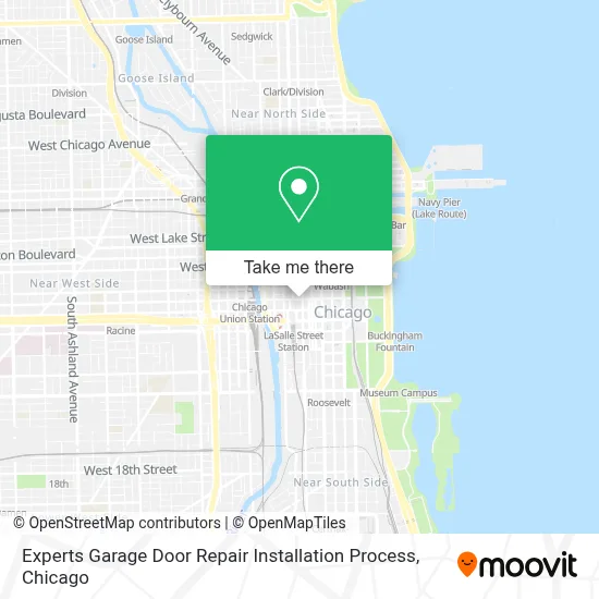 Experts Garage Door Repair Installation Process map