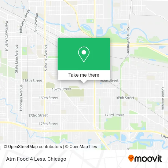 Atm Food 4 Less map