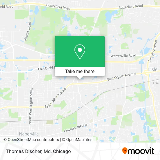 Thomas Discher, Md map