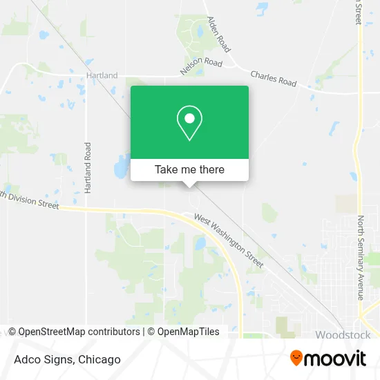 Adco Signs map
