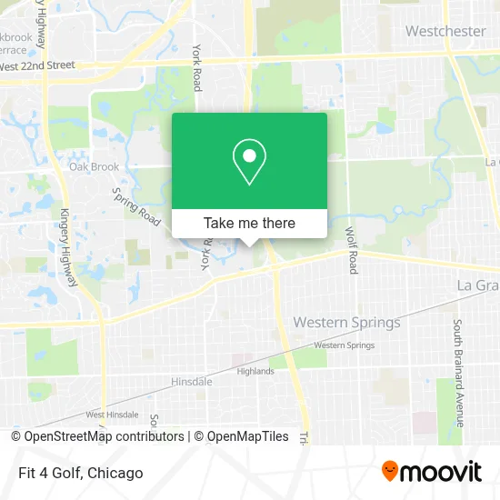 Fit 4 Golf map