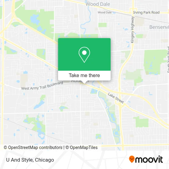 U And Style map