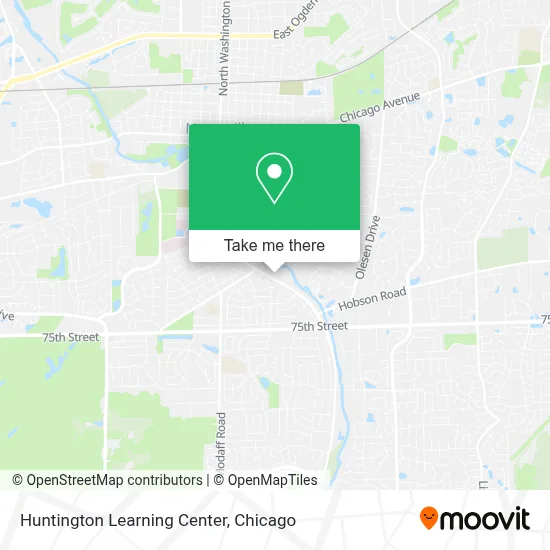 Huntington Learning Center map