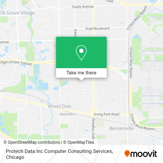 Protech Data Inc Computer Consulting Services map