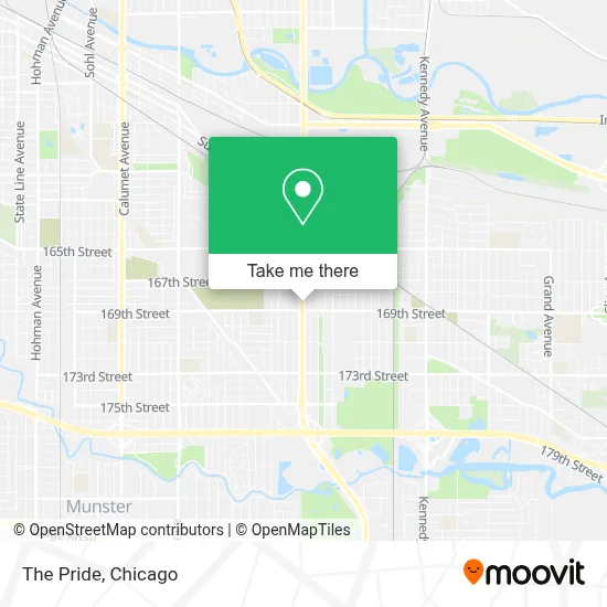 The Pride map
