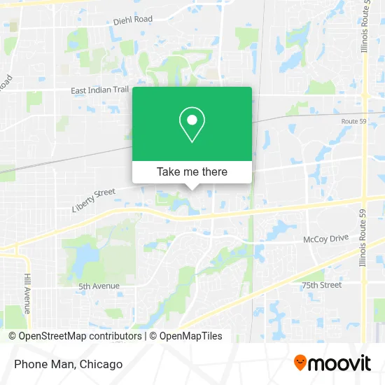 Phone Man map
