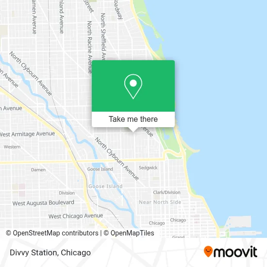 Divvy Station map