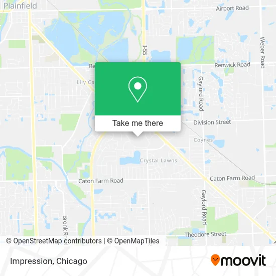 Impression map
