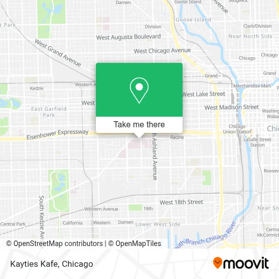 Kayties Kafe map