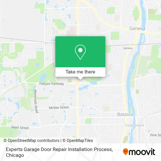 Experts Garage Door Repair Installation Process map