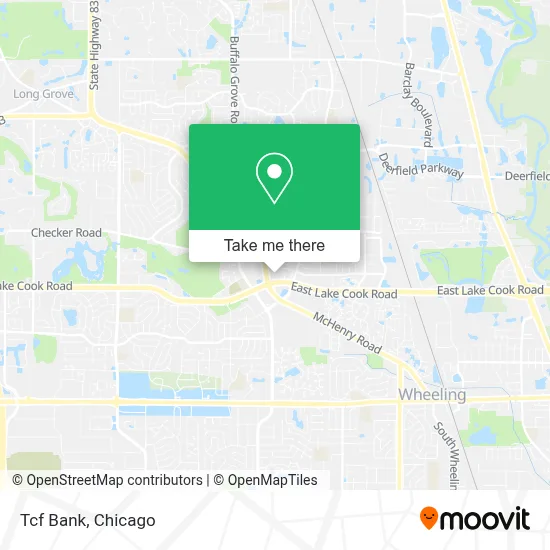 Tcf Bank map