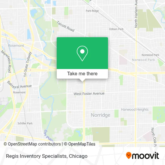 Rgis Inventory Specialists map