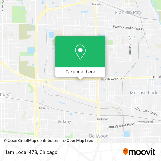 Iam Local 478 map