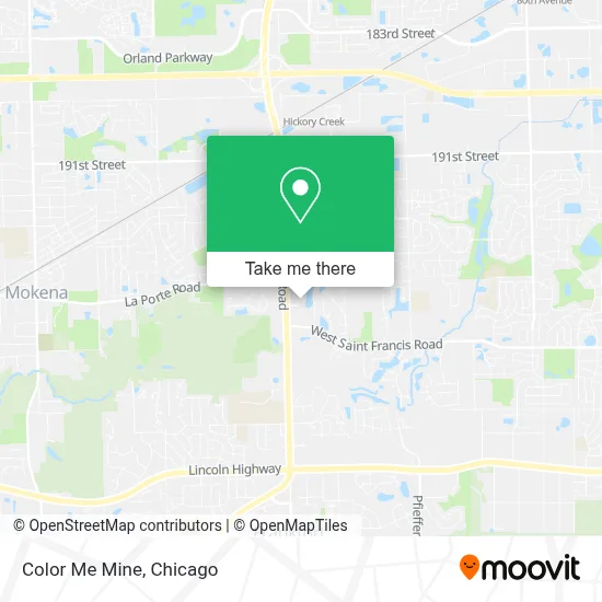Color Me Mine map