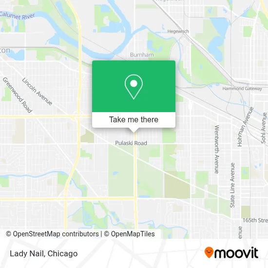 Lady Nail map