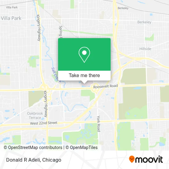 Donald R Adeli map