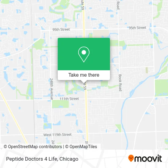 Peptide Doctors 4 Life map