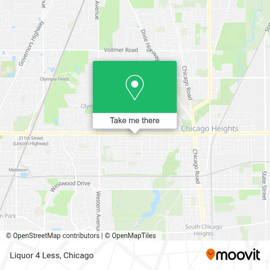 Liquor 4 Less map