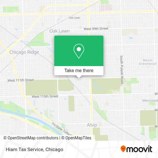 Hiam Tax Service map
