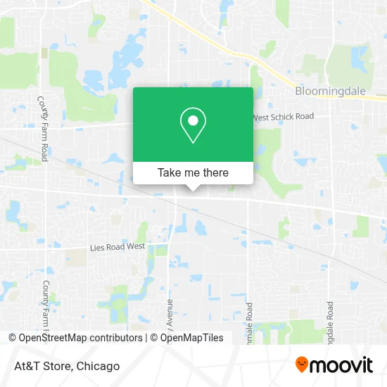 At&T Store map