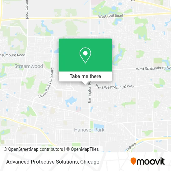 Advanced Protective Solutions map