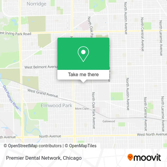 Premier Dental Network map