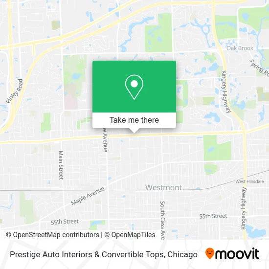 Prestige Auto Interiors & Convertible Tops map
