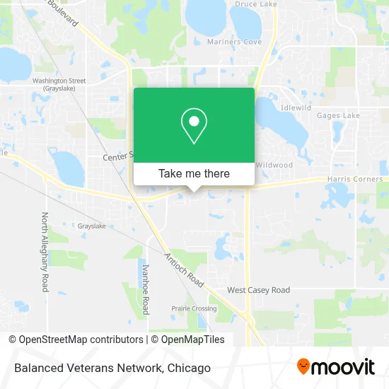 Balanced Veterans Network map
