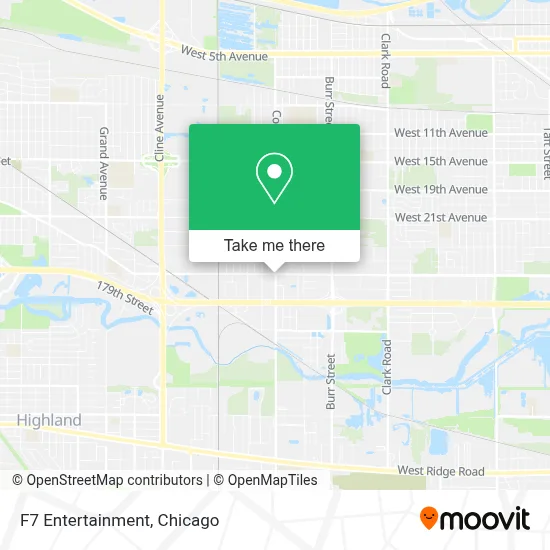 F7 Entertainment map