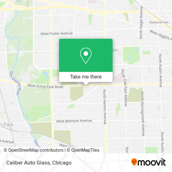 Caliber Auto Glass map