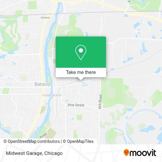 Midwest Garage map