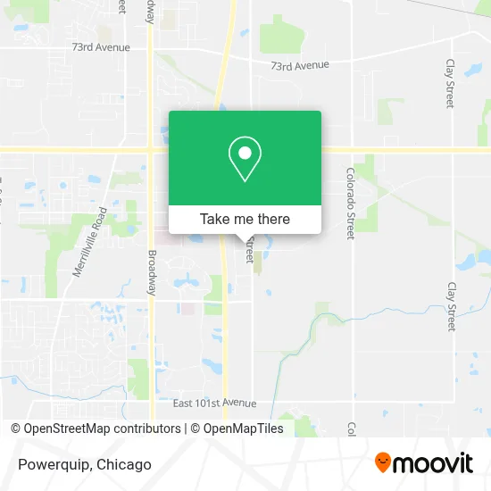 Powerquip map