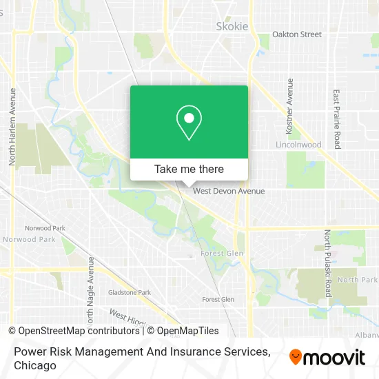 Power Risk Management And Insurance Services map