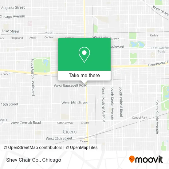 Shev Chair Co. map