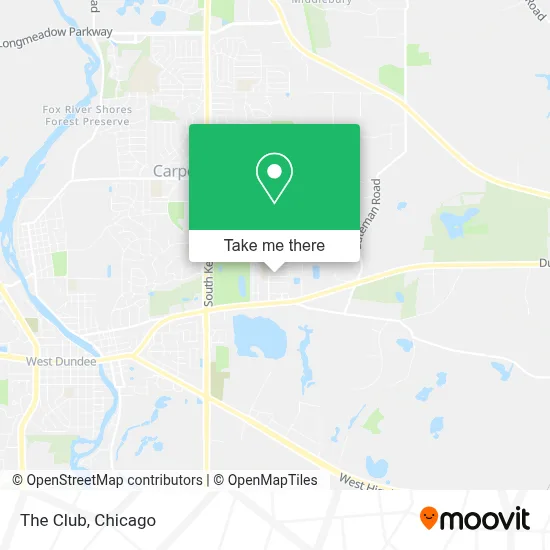 The Club map