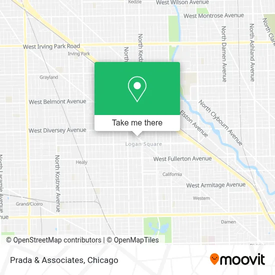 Prada & Associates map