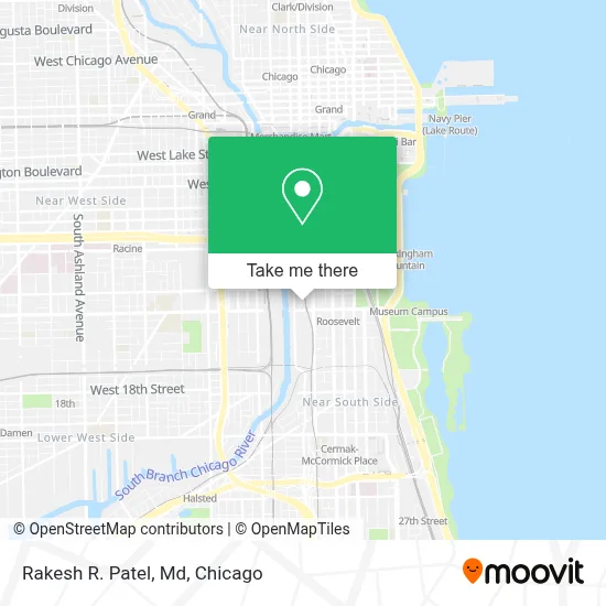 Rakesh R. Patel, Md map