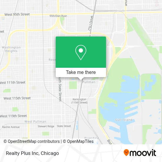 Realty Plus Inc map