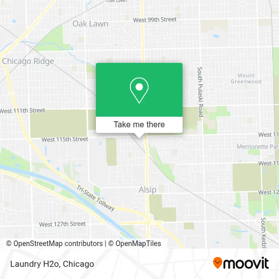 Laundry H2o map