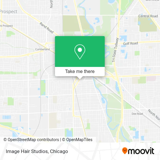 Image Hair Studios map