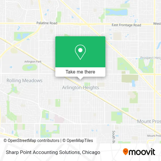 Sharp Point Accounting Solutions map
