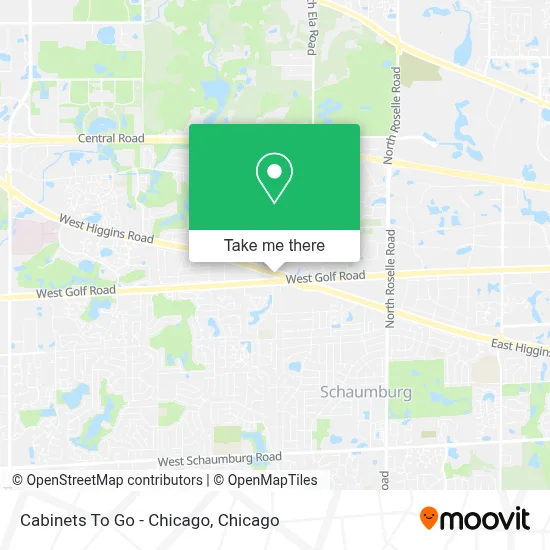 Cabinets To Go - Chicago map