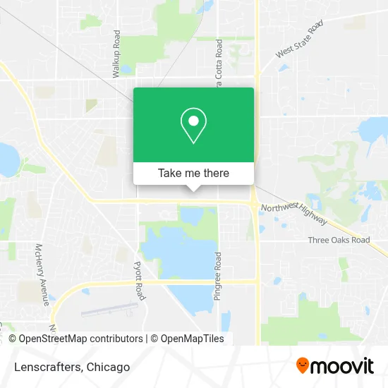 Lenscrafters map